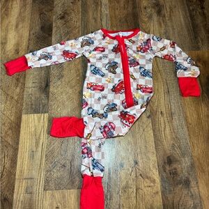 Cars McQueen Bamboo Zippy Size 3-6
